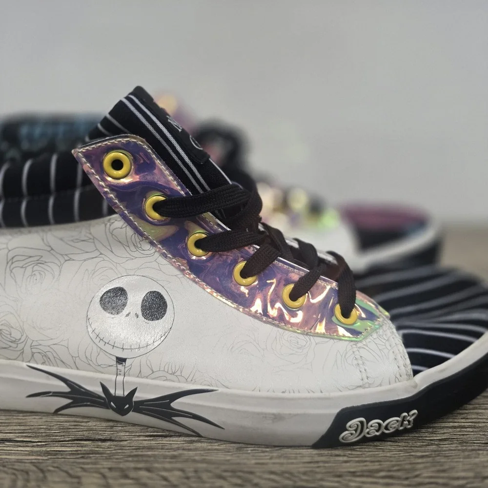 Disney The Nightmare Before Christmas Women's Sneakers Mid Top Shoes Size 11‎ US